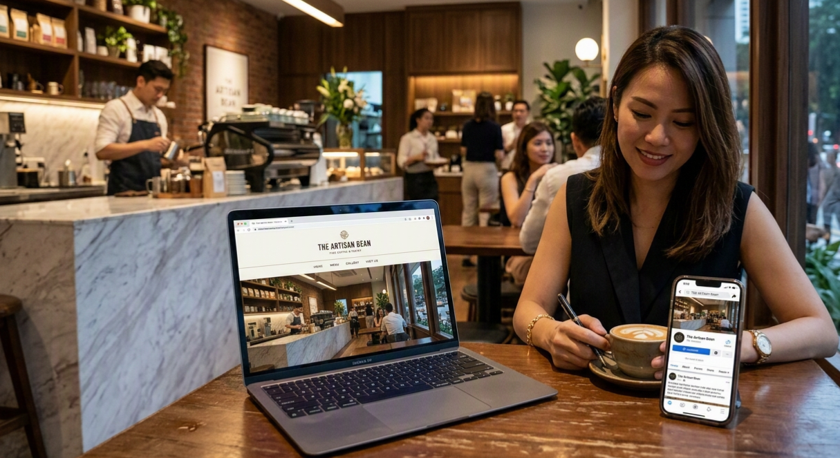 Business Website vs Facebook Page Malaysia