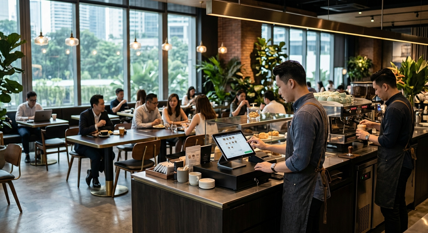Side-by-side comparison of ROVA and Eats365 POS systems for Malaysian restaurants
