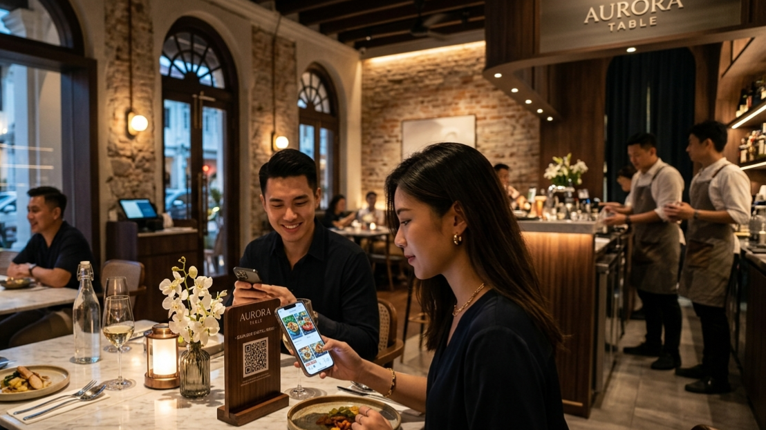 How Penang Restaurant Owners Are Modernising With QR Menus
