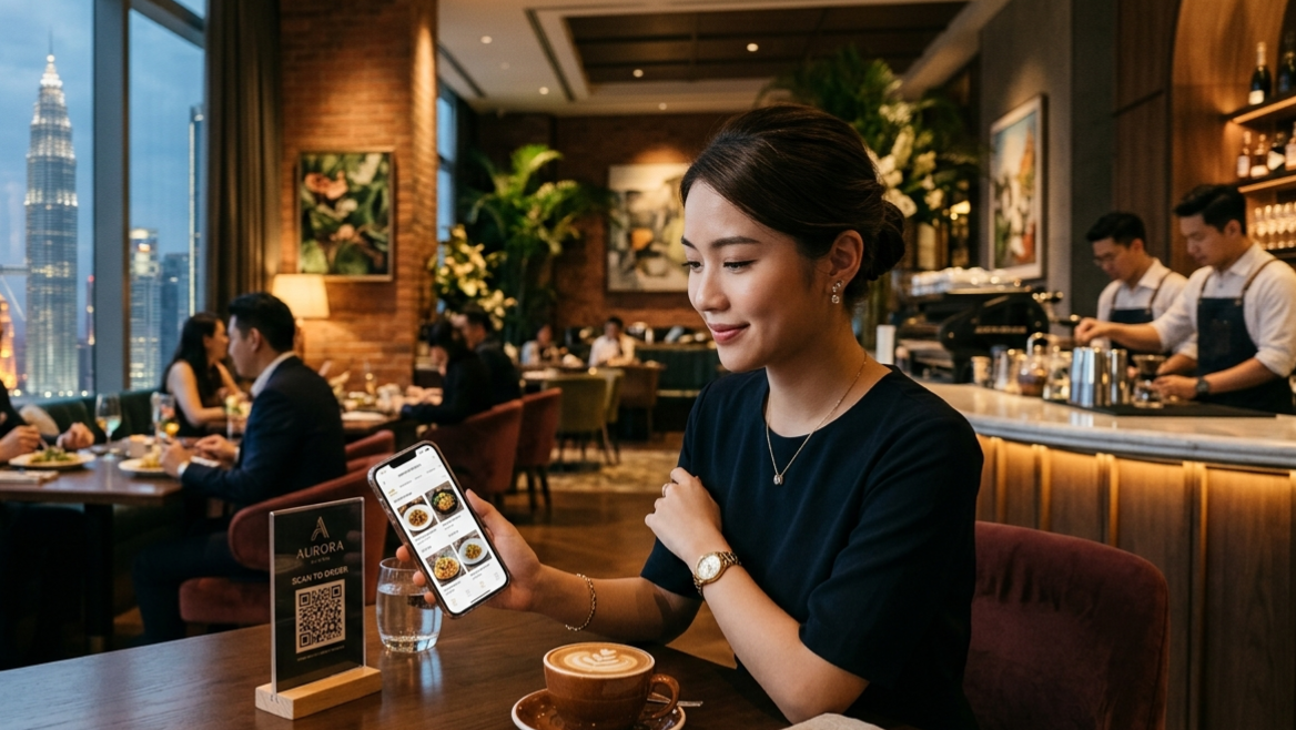 QR ordering system for restaurants in Kuala Lumpur